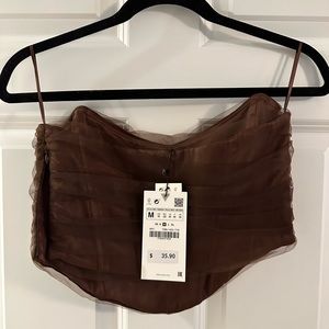 Zara bandeau top